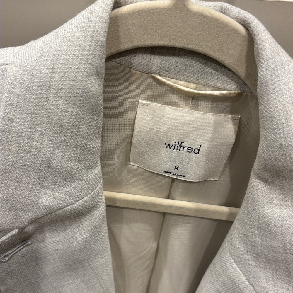 Wilfred Light Gray Blazer